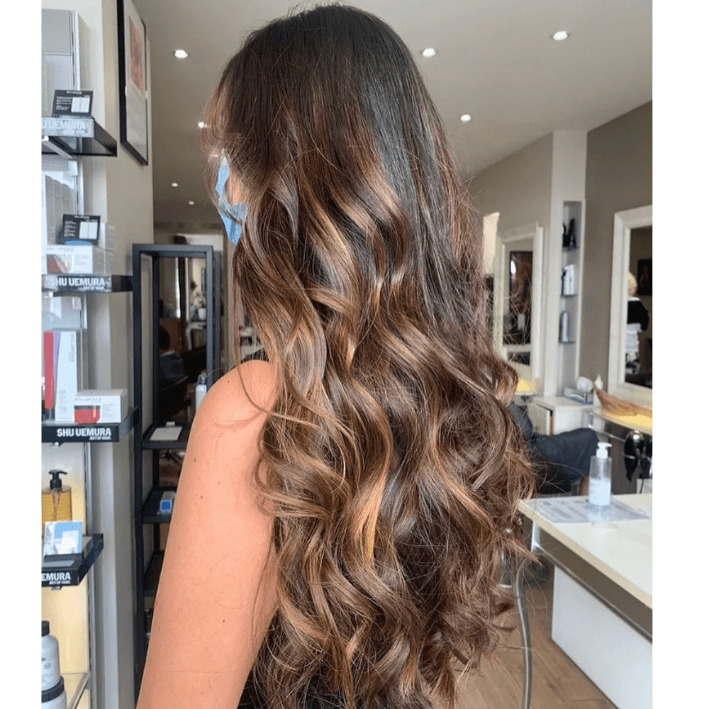 Balayage caramel