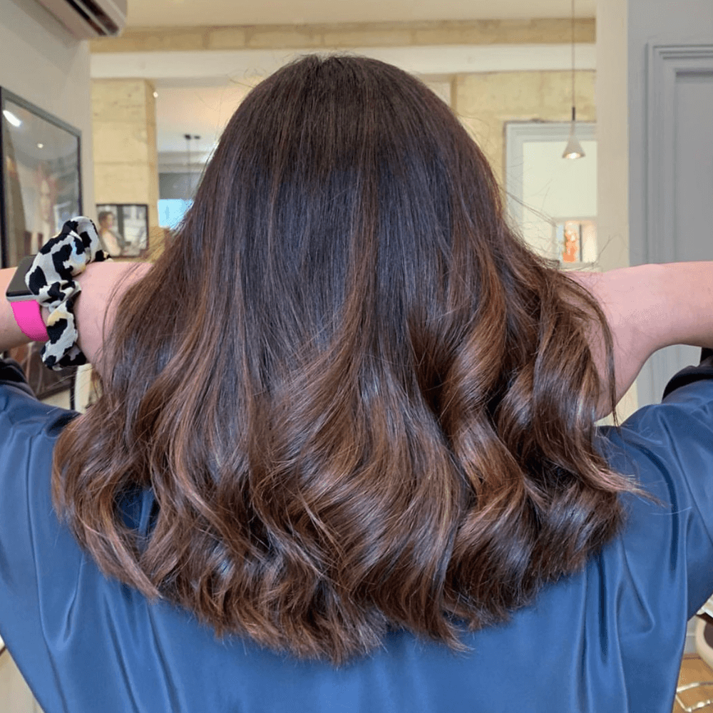 Balayage chocolat